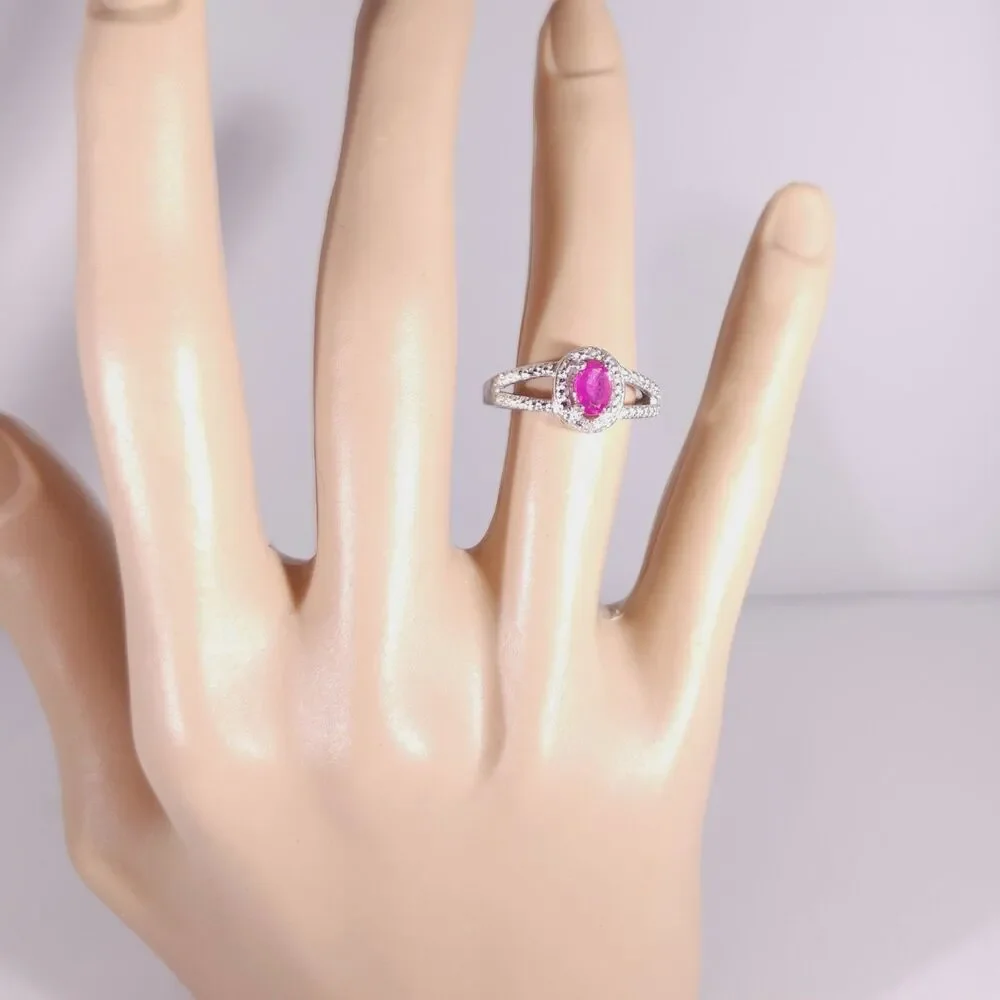 Natural Ruby 1/2 Carat Ring Size 6.75